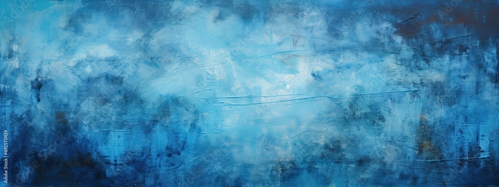 Obraz premium abstract painting background texture with dark navy blue