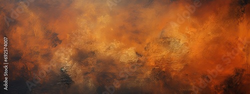 abstract painting background texture with dark orange © paisorn