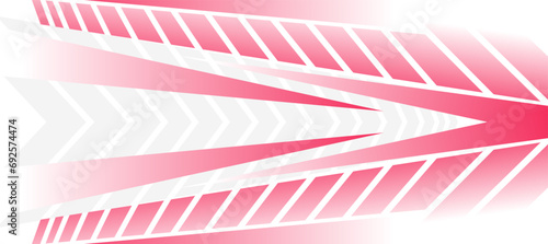 Speed arrow striped pink gradient abstract sport background