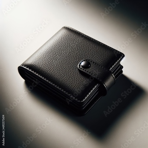 black wallet 