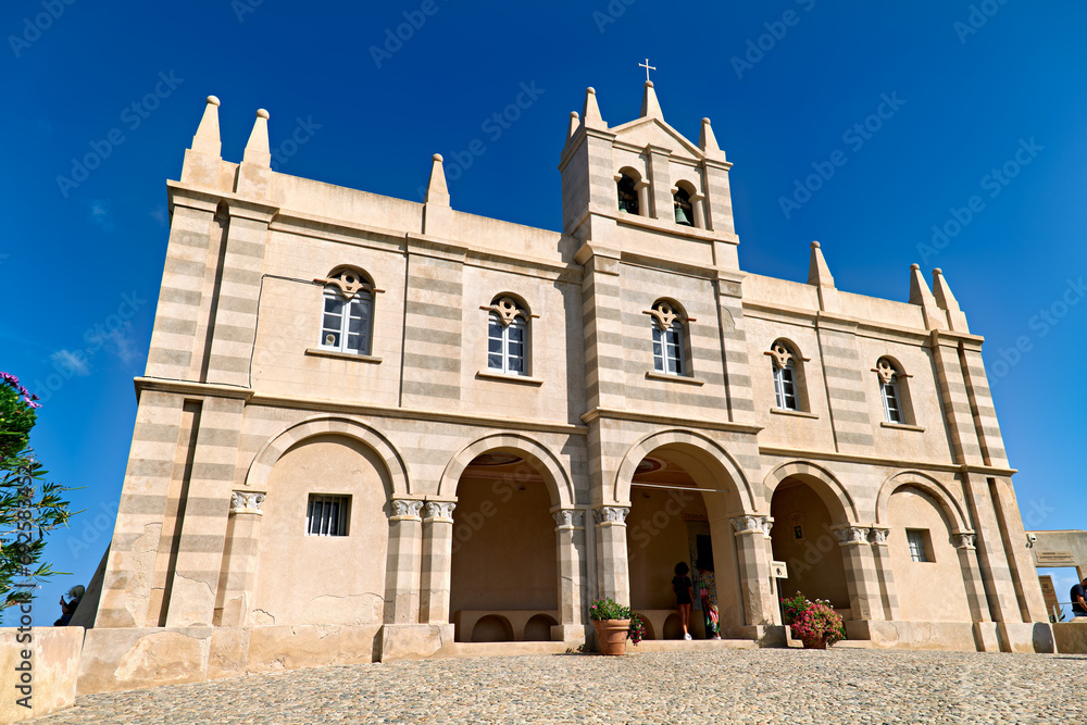 Tropea Calabria Italy. Santa Maria dell'Isola Monastery