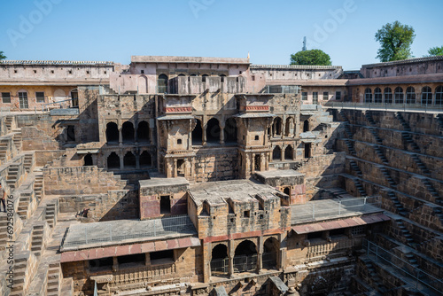 baori stepwells in jaipur city, india photo