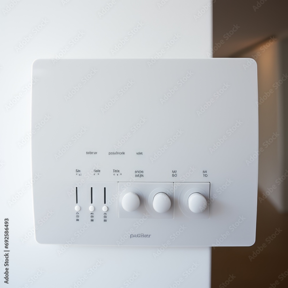 A minimalist close-up of a residential internet connection panel, shot during the daytime
A minimalist close-up of a residential internet connection panel, shot during the daytime
