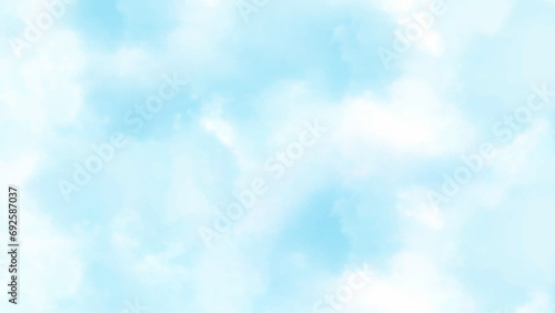 blue sky with beautiful natural white clouds