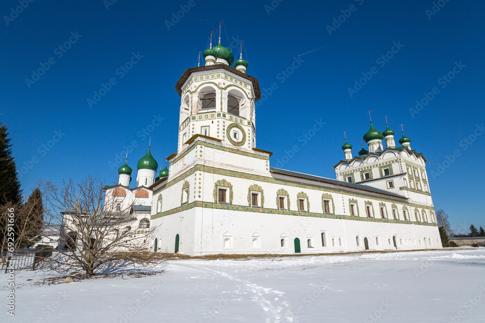 The Vyazhishchi Convent of Saint Nicholas in the village of Vyazhishchi, Novgorod the Great, Russia The Vyazhishchi Convent of Saint Nicholas in the village of Vyazhishchi, Novgorod the Great, Russia
