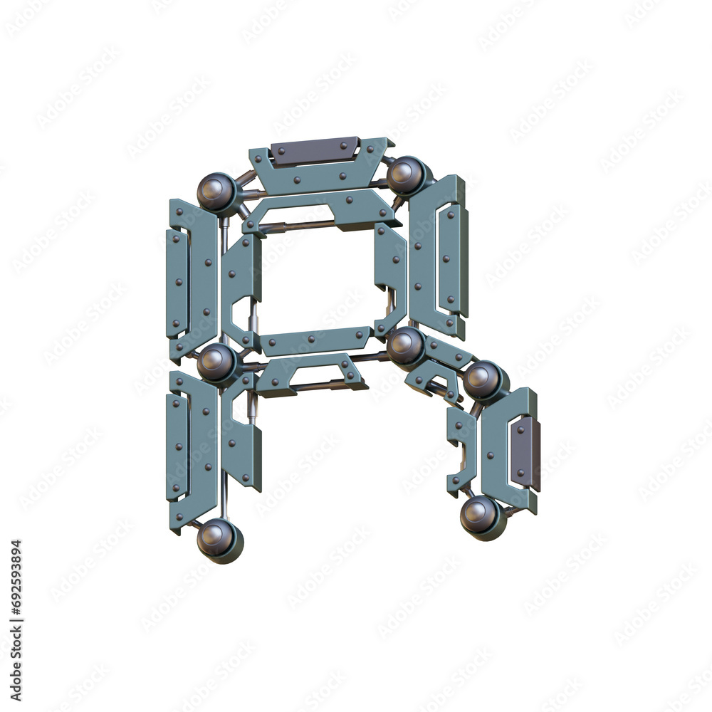 Futuristic & Robotic 3D Alphabet PNG Letters Futuristic & Robotic 3D Alphabet PNG Letters