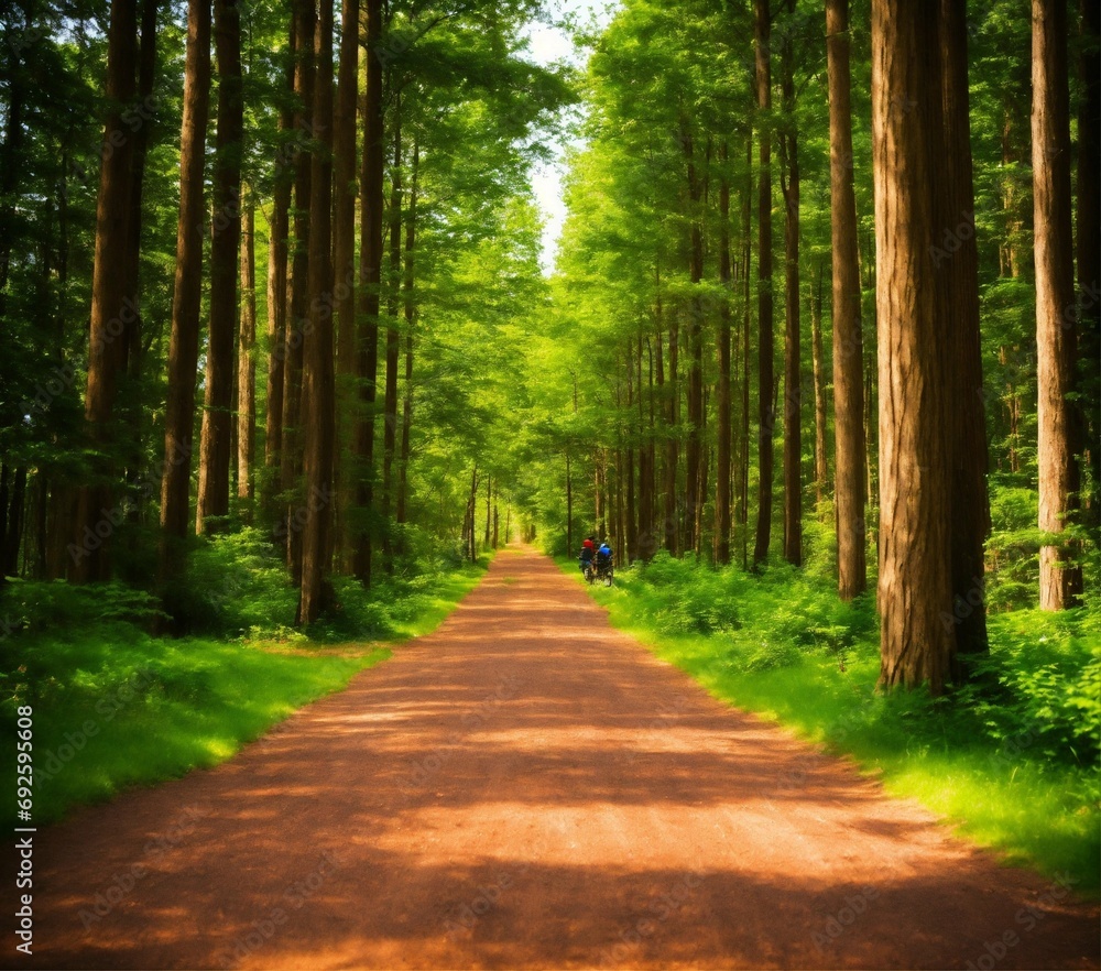 Fototapeta premium path in the woods