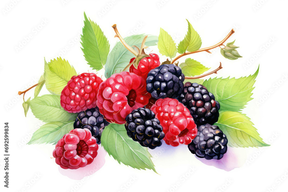 Berries fresh food fruit green blackberry red background healthy leaf sweet ripe Berries fresh food fruit green blackberry red background healthy leaf sweet ripe