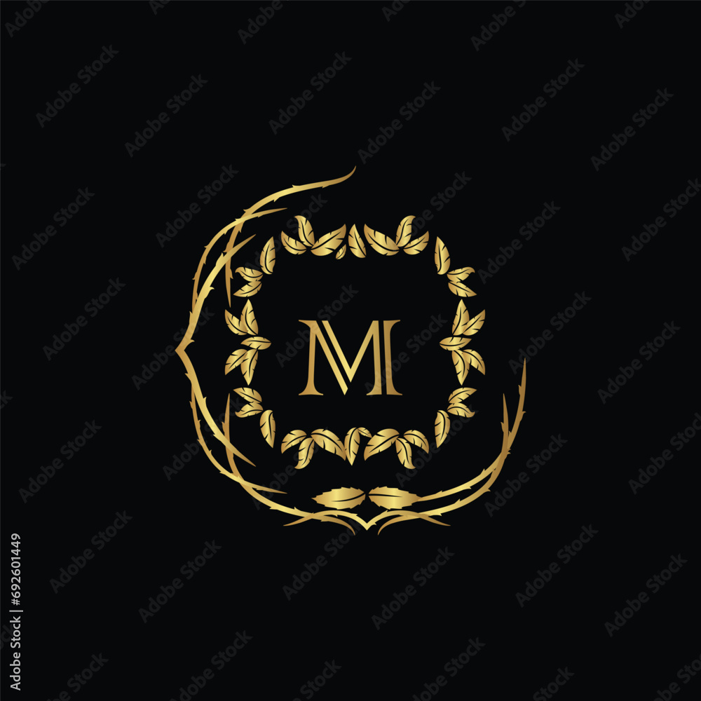 Creative Initial letter M logo design with modern business vector template. Creative isolated M monogram logo design
