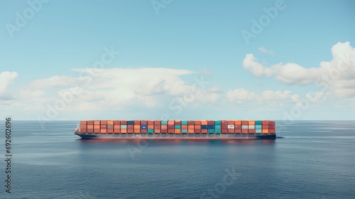 logistics freight ship cargo illustration transportation container, export import, port trade logistics freight ship cargo