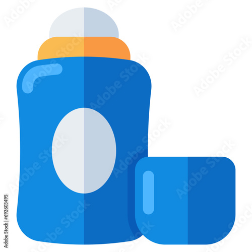 A unique design icon of body spray, deodorant vector 