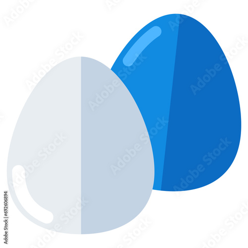 Eggs icon, editable vector