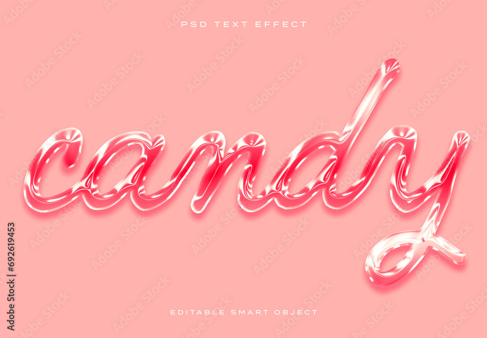 Candy Text Effect Stock Template | Adobe Stock