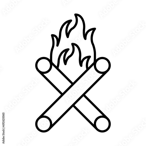 Bonfire Icon Design