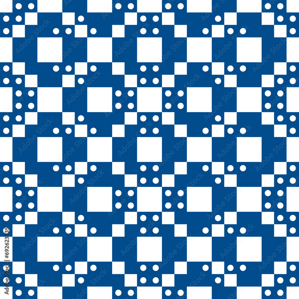 Squares, checks, circles, crosses seamless pattern. Geometric background. Tribal motif. Geometrical ornate. Ethnic ornament. Folk wallpaper. Textile print, abstract illustration. Vector ethnical image Squares, checks, circles, crosses seamless pattern. Geometric background. Tribal motif. Geometrical ornate. Ethnic ornament. Folk wallpaper. Textile print, abstract illustration. Vector ethnical image