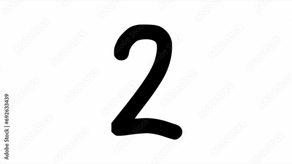 Count down timer hand drawn animation. doodle art concept motion graphic Count down timer hand drawn animation. doodle art concept motion graphic