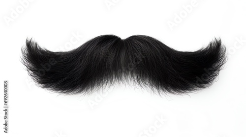a fake mustache on a white background
