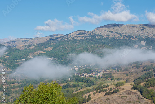 village de dorres, angoustrine et cereja (llivia espagne)