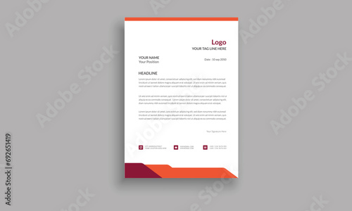 Business and Corporate letterhead Design