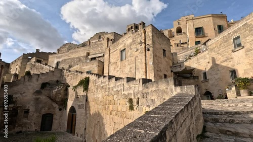 Wallpaper Mural Old houses of Matera, an ancient town in the Basilicata region, Italy. Torontodigital.ca