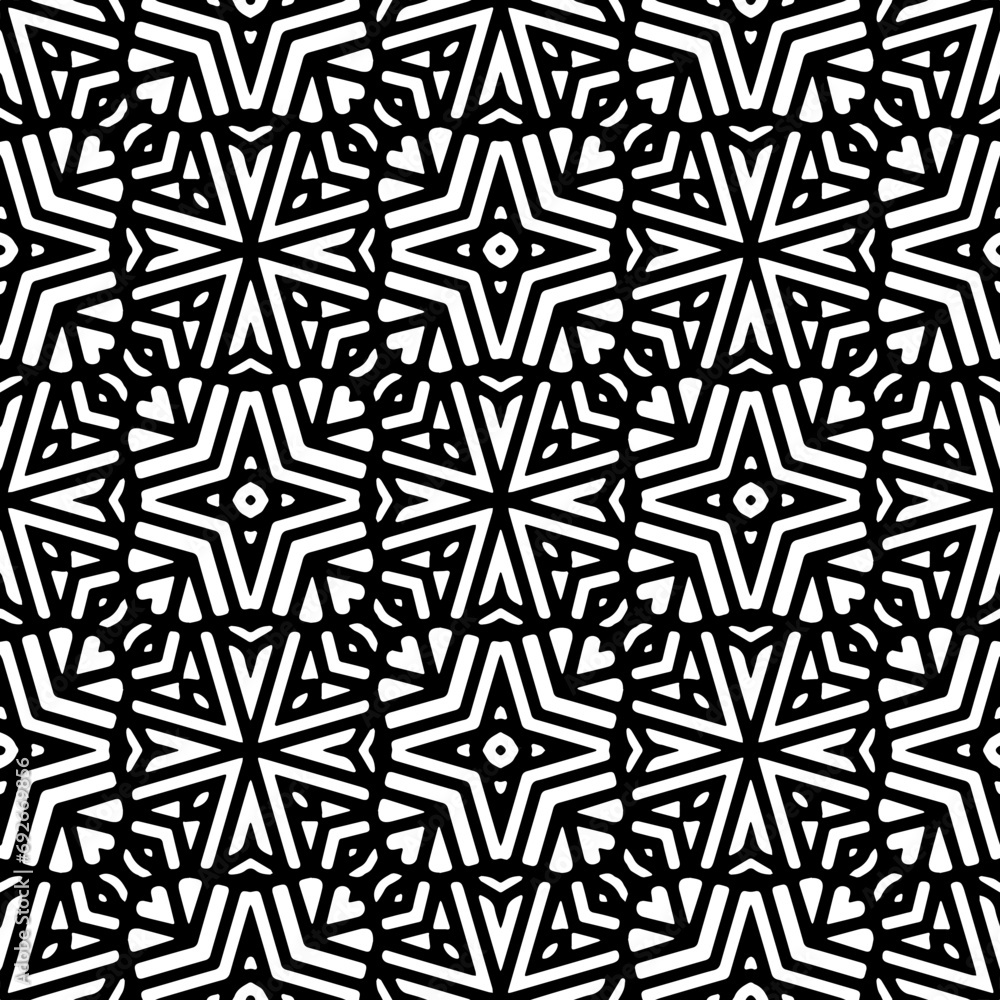 White background with black pattern. Seamless texture for fashion, textile design, on wall paper, wrapping paper, fabrics and home decor. Simple repeat pattern. White background with black pattern. Seamless texture for fashion, textile design, on wall paper, wrapping paper, fabrics and home decor. Simple repeat pattern.