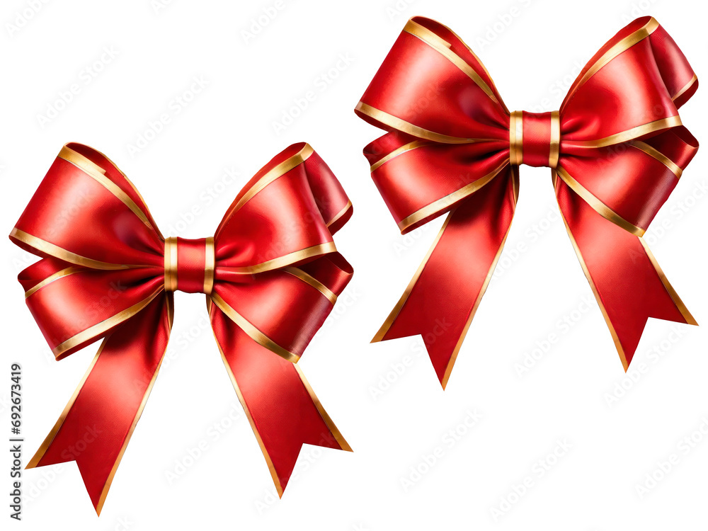 red and gold bow isolated no background png red and gold bow isolated no background png