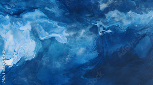 beautiful abstract grunge decorative dark navy blue stone wall texture indigo blue marble background generativ ai photo