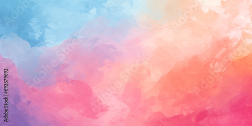 abstract rainbow banner watercolor background 6K wallpaper
