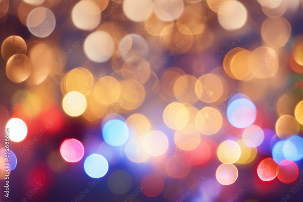 multicolored bokeh. defocus lights. holiday lights. new year lights multicolored bokeh. defocus lights. holiday lights. new year lights