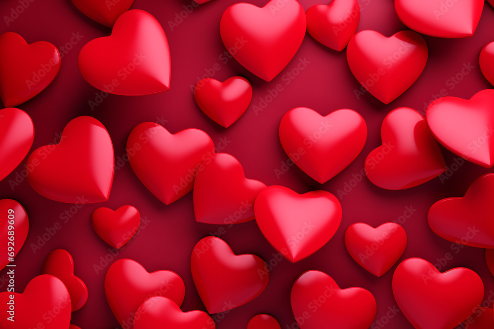 Valentine's Day hearts background wallpaper Valentine's Day hearts background wallpaper