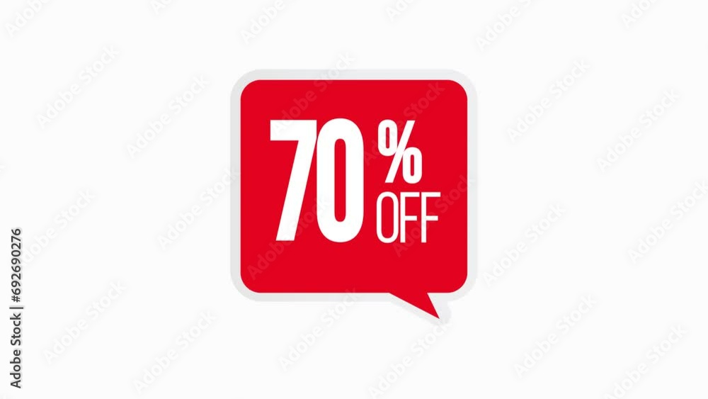 Sale 70% procreant off animate sale web banner, Sale label animate, Red sale animate Sale 70% procreant off animate sale web banner, Sale label animate, Red sale animate