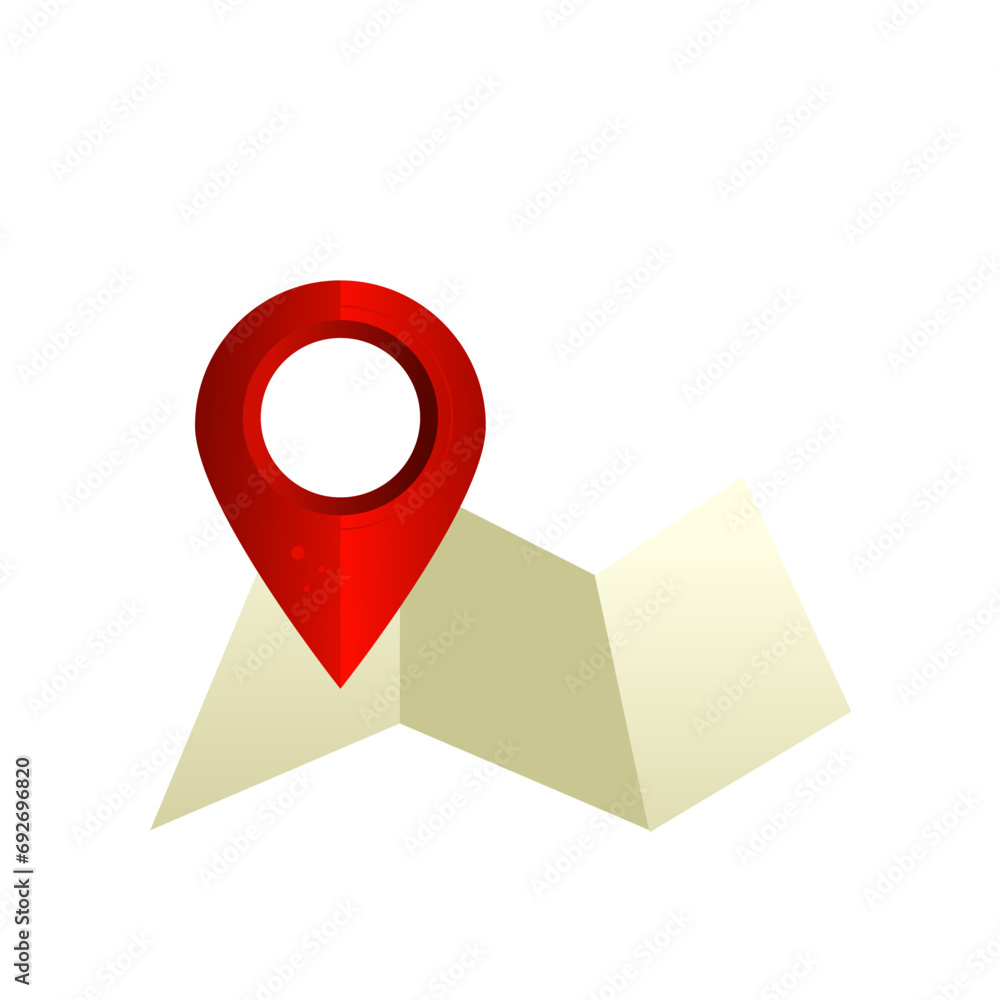 map pointer with pin map pointer with pin