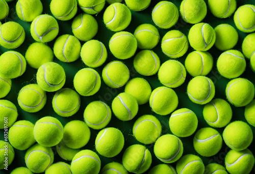 large no of tennis balls in one picture © Mohsin