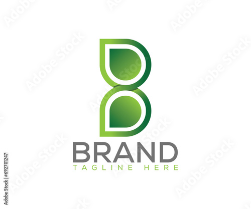 Letter b logo design