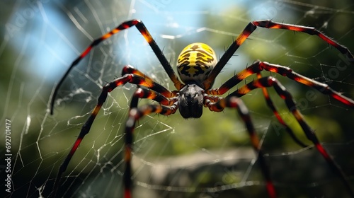 Generative AI image of spider © Eitan Baron