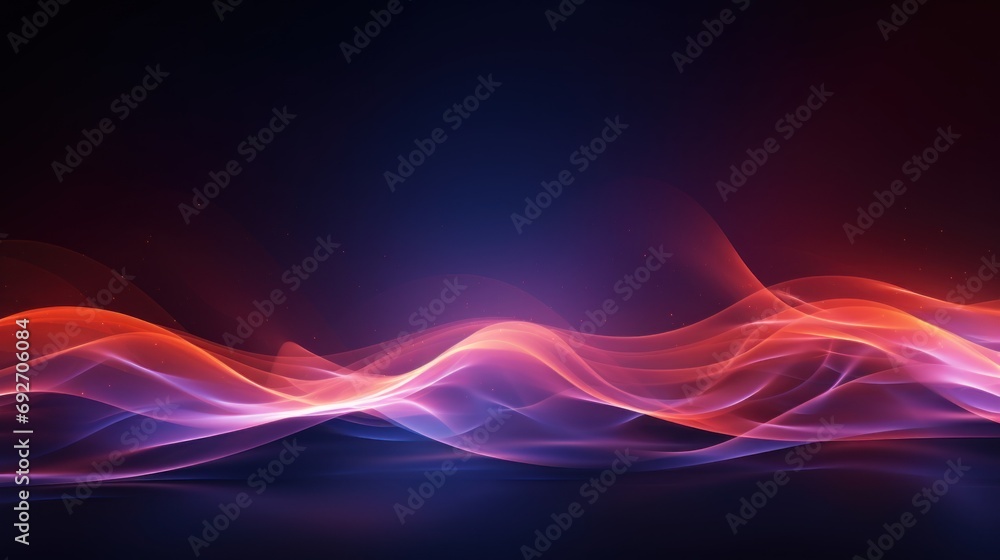 Naklejka premium Illustration showing moving abstract energy environment background