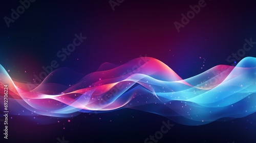 Illustration showing moving abstract energy environment background