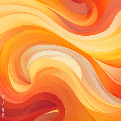 orange and white color gradient abstract background, white