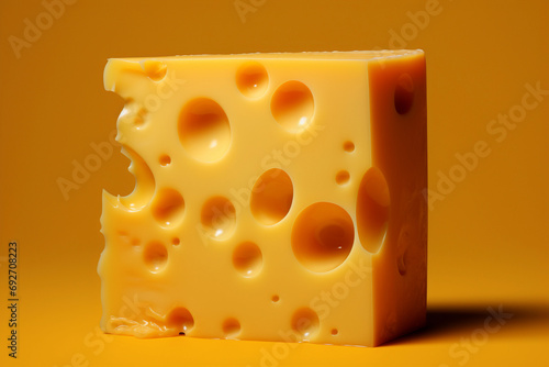 Colby cheese close-up