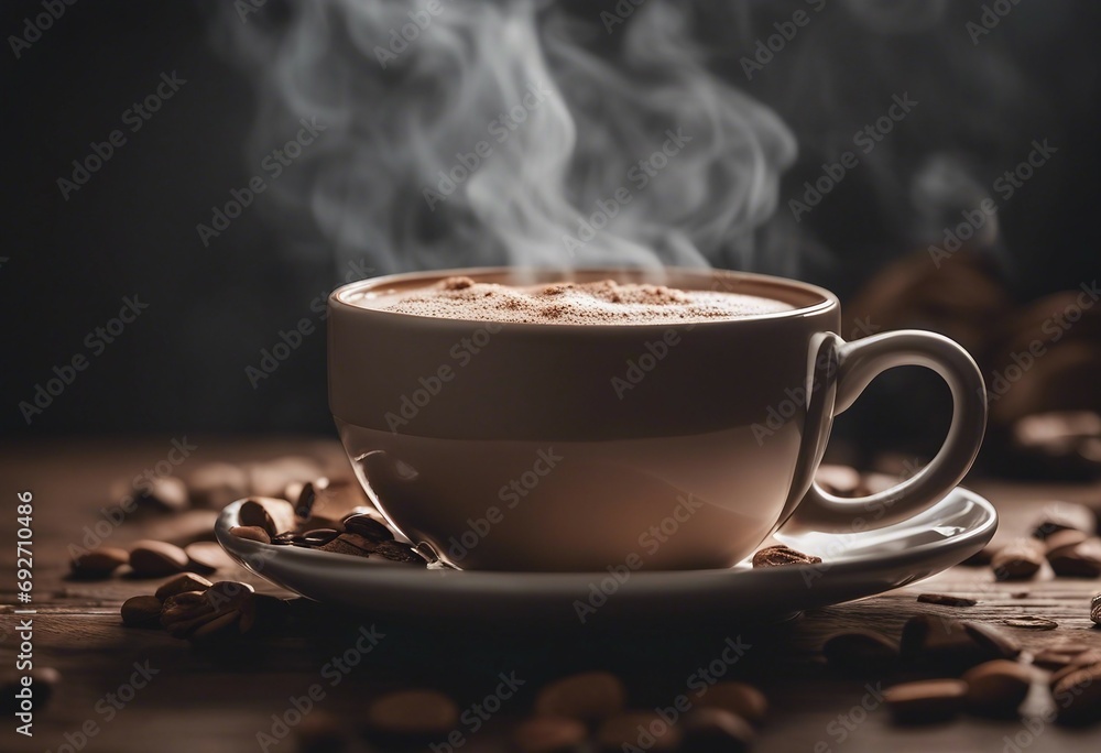 Mug of hot chocolate or coffee Mug of hot chocolate or coffee