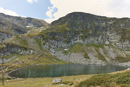 Landscape of The Seven Rila Lakes, Rila Mountain, Bulgaria