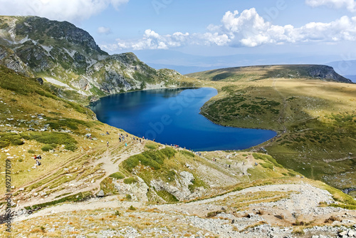 Landscape of The Seven Rila Lakes, Rila Mountain, Bulgaria