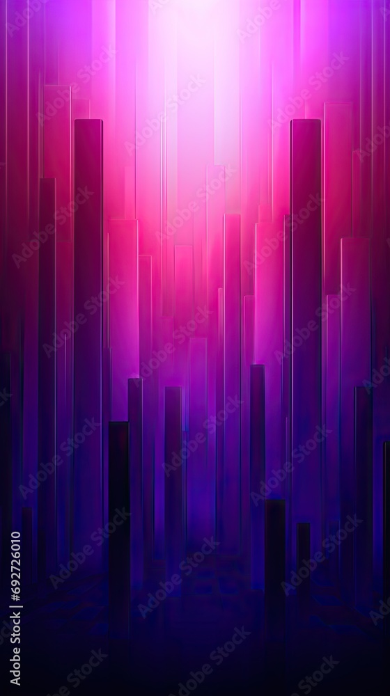 Purple Vertical Gradient Abstract Monotone Geometric 9:16 Minimalist Digital Background Web Backdrop App Wallpaper Event Banner