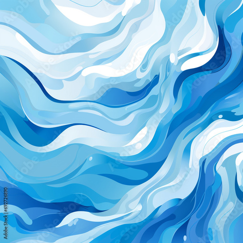 blue and white color gradient abstract background, white