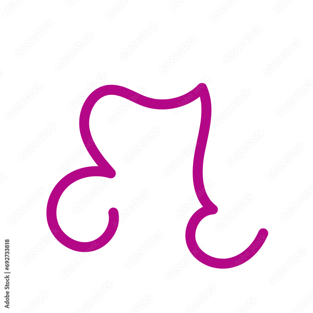 Wriggly scribble doodle line vector Wriggly scribble doodle line vector