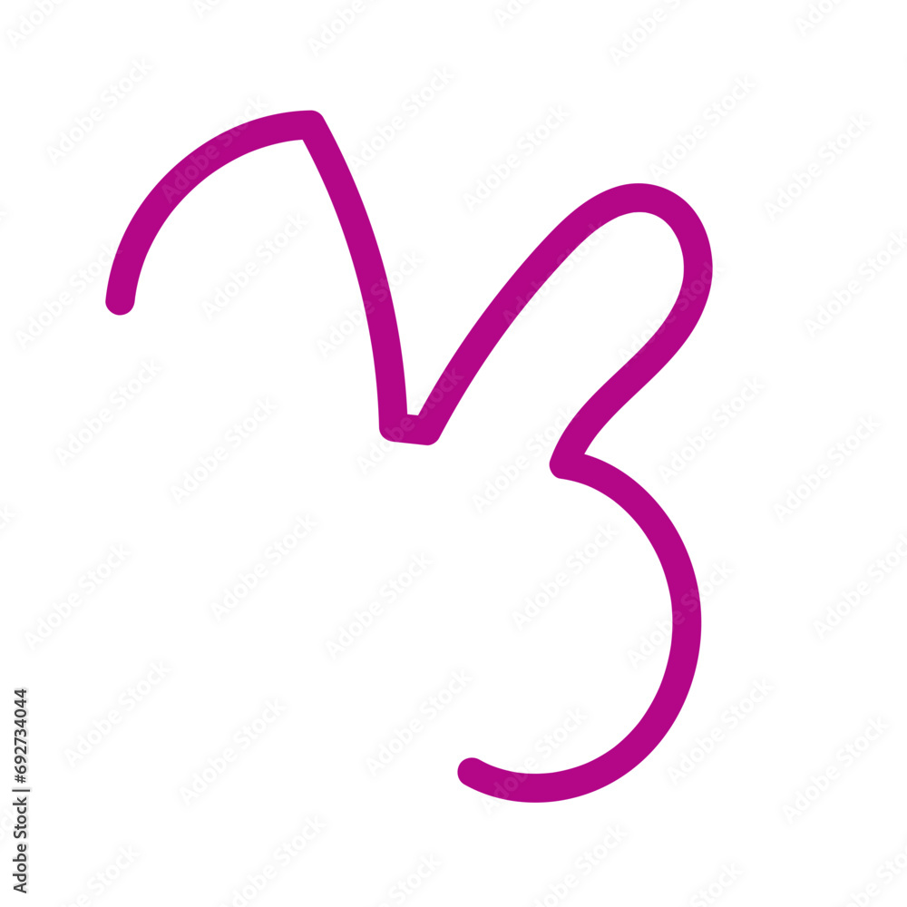 Wriggly scribble doodle line vector Wriggly scribble doodle line vector
