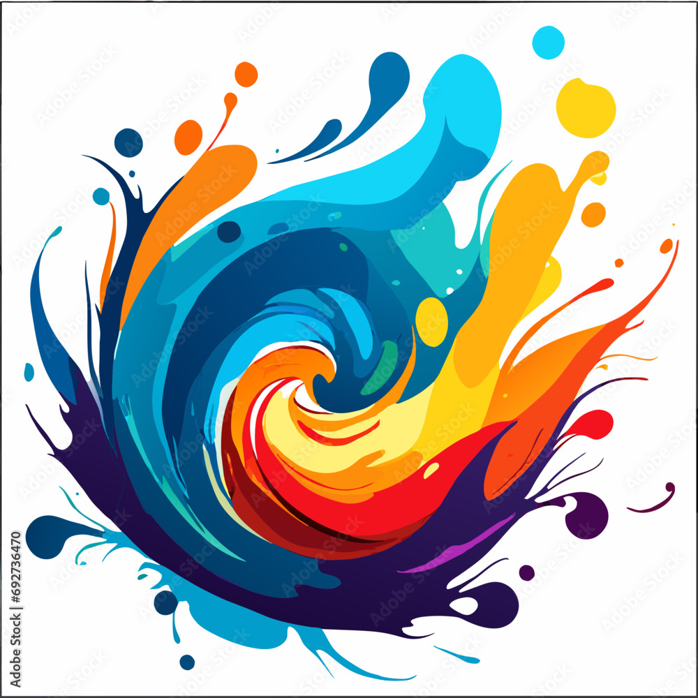 Abstract Watercolor Backgrounds	