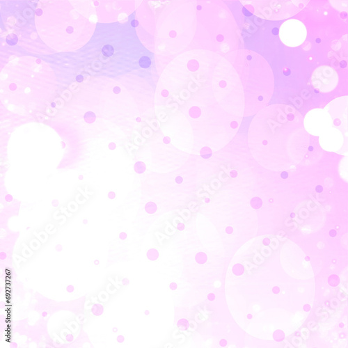 Pink square  bokeh background for seasonal, holidays, celebrations and all design works