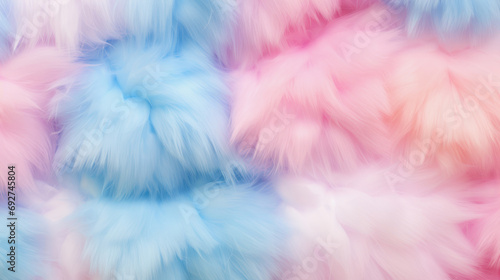 Feather background in pastel colors