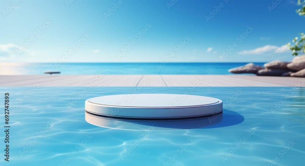 outdoor circular waterproof pad for swimmingpool